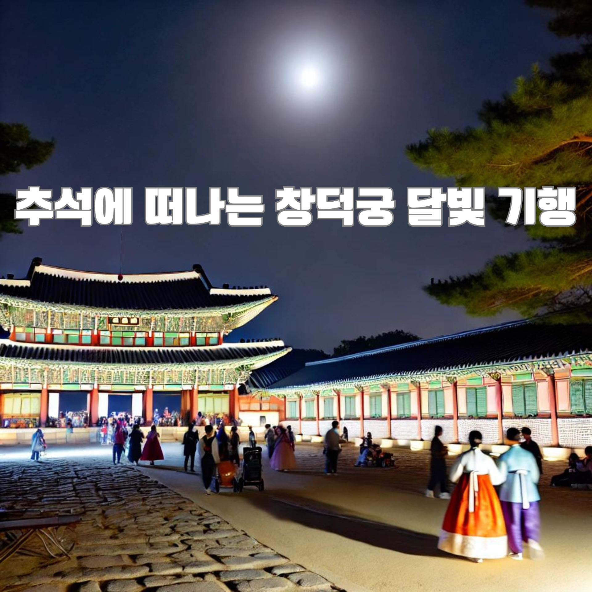 추석 맞이 창덕궁 달빛 기행 - 행사 안내, 참여 유의사항, 예매 안내