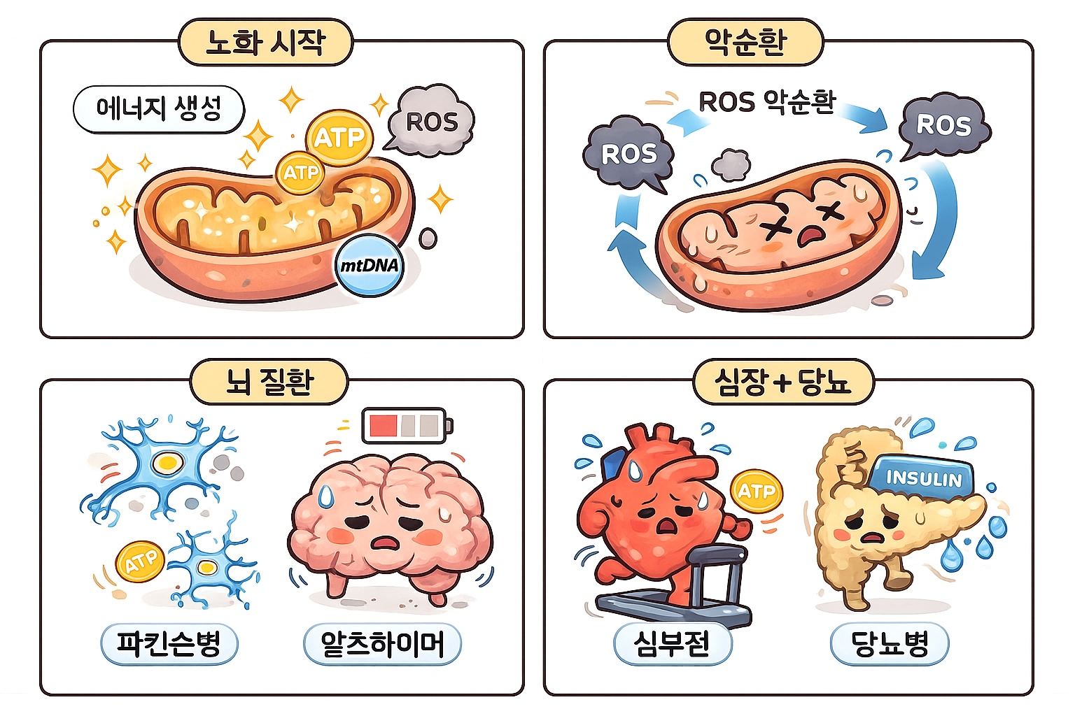 미토콘드리아와 질병의 연결고리