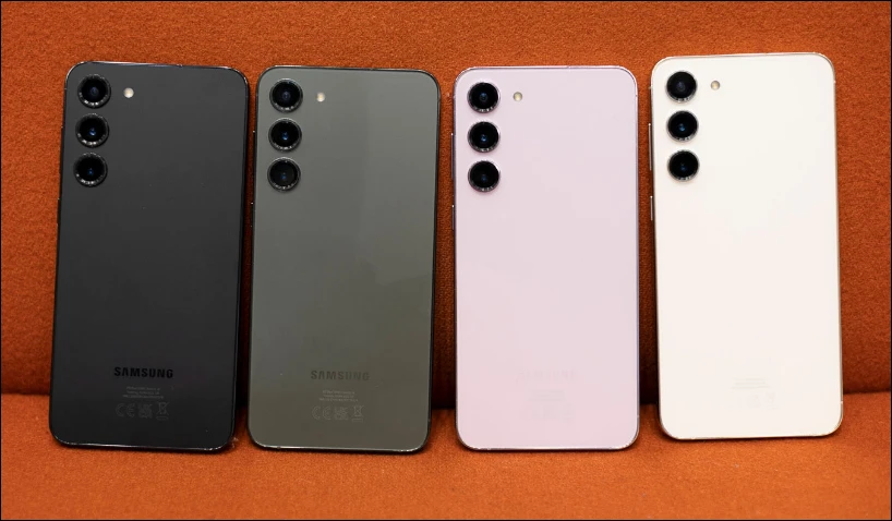 갤럭시 s23 색상 모음