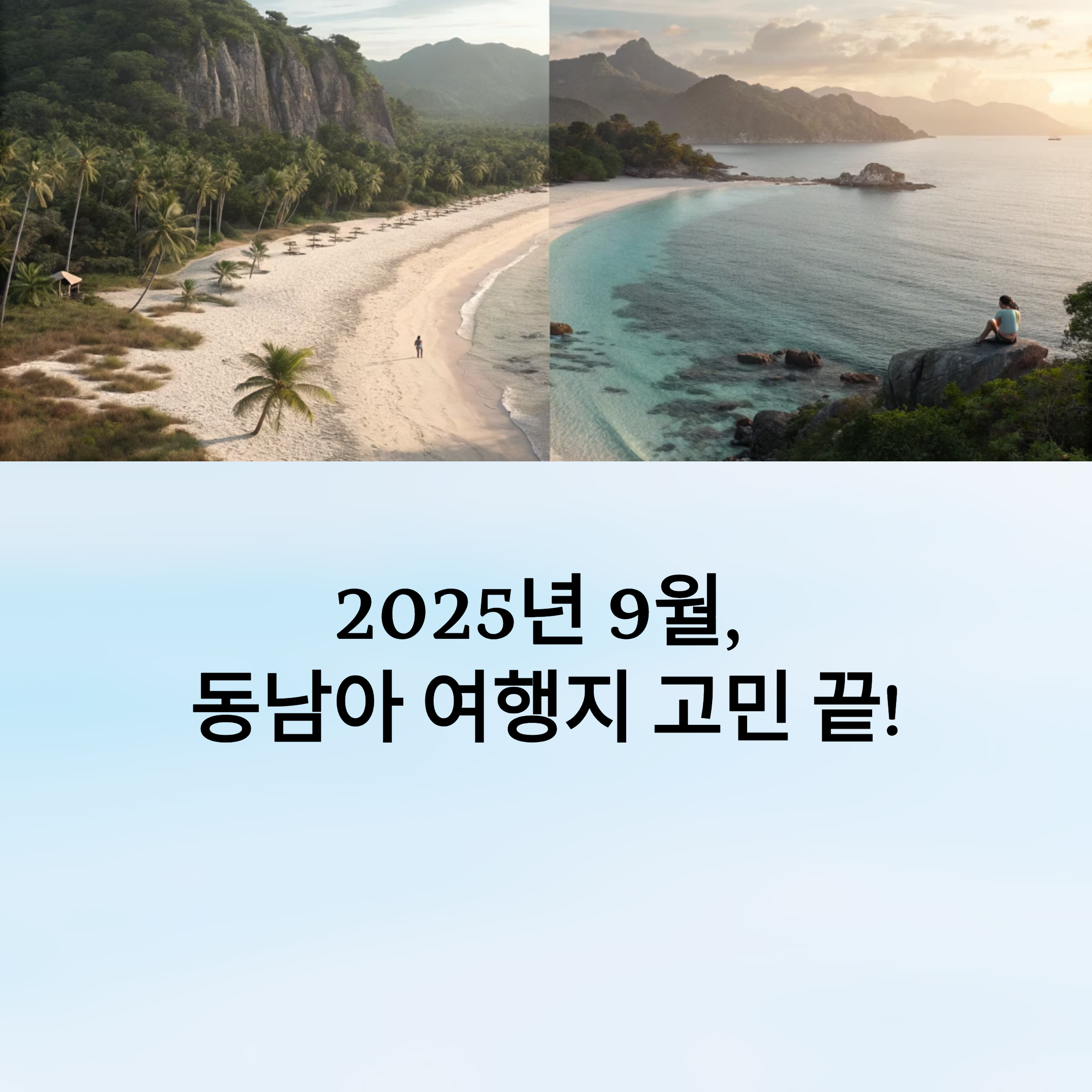 세부와 코타키나발루 어디가 좋을까?