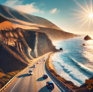 미국 로드트 캘리포니아 해안도로