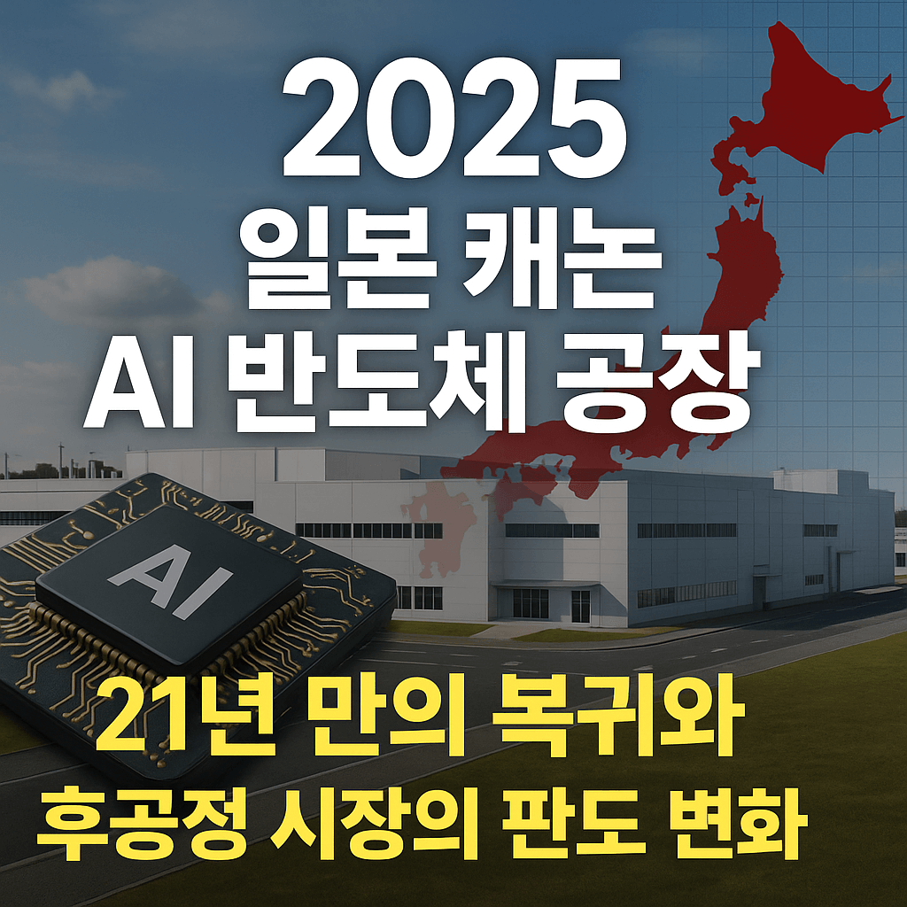 日캐논, 21년만에 새 반도체 장비 공장…AI붐에 수요 급증