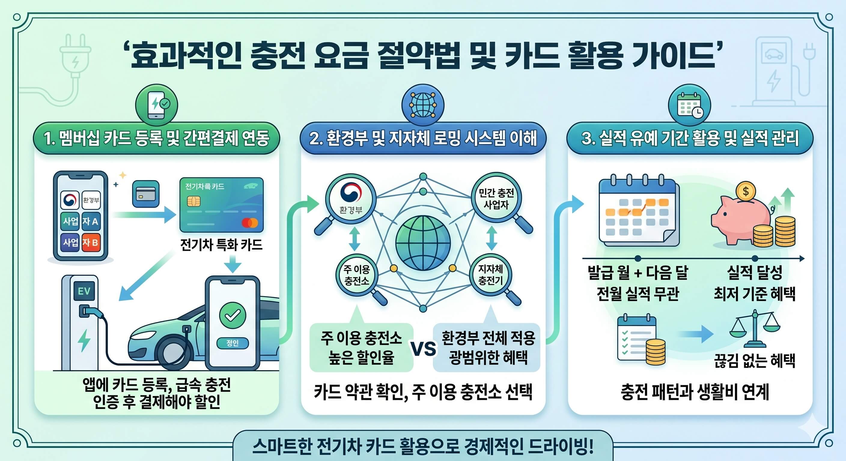 전기차 충전 카드 활용 가이드