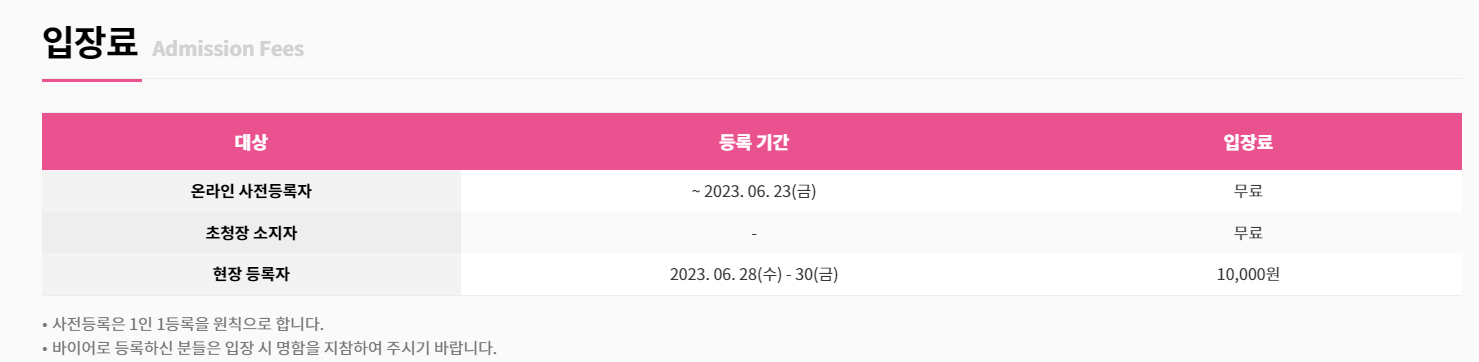입장료