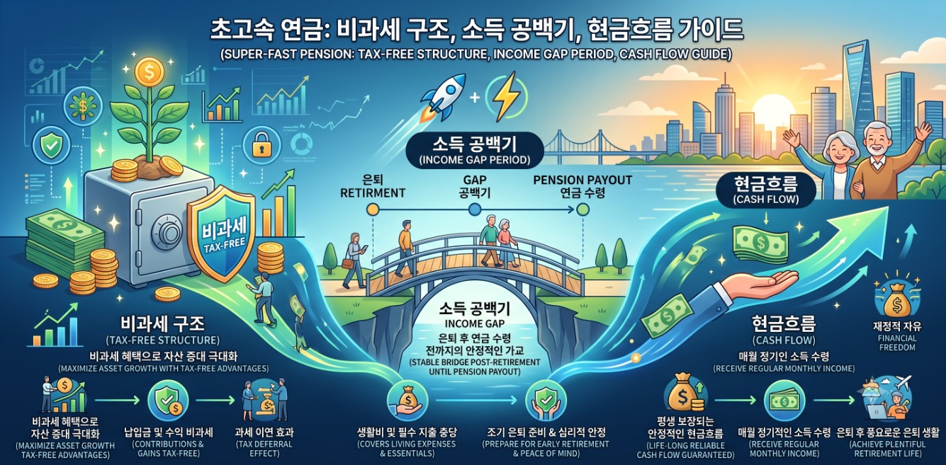 50,60대를 위한 초고속 연금 가이드