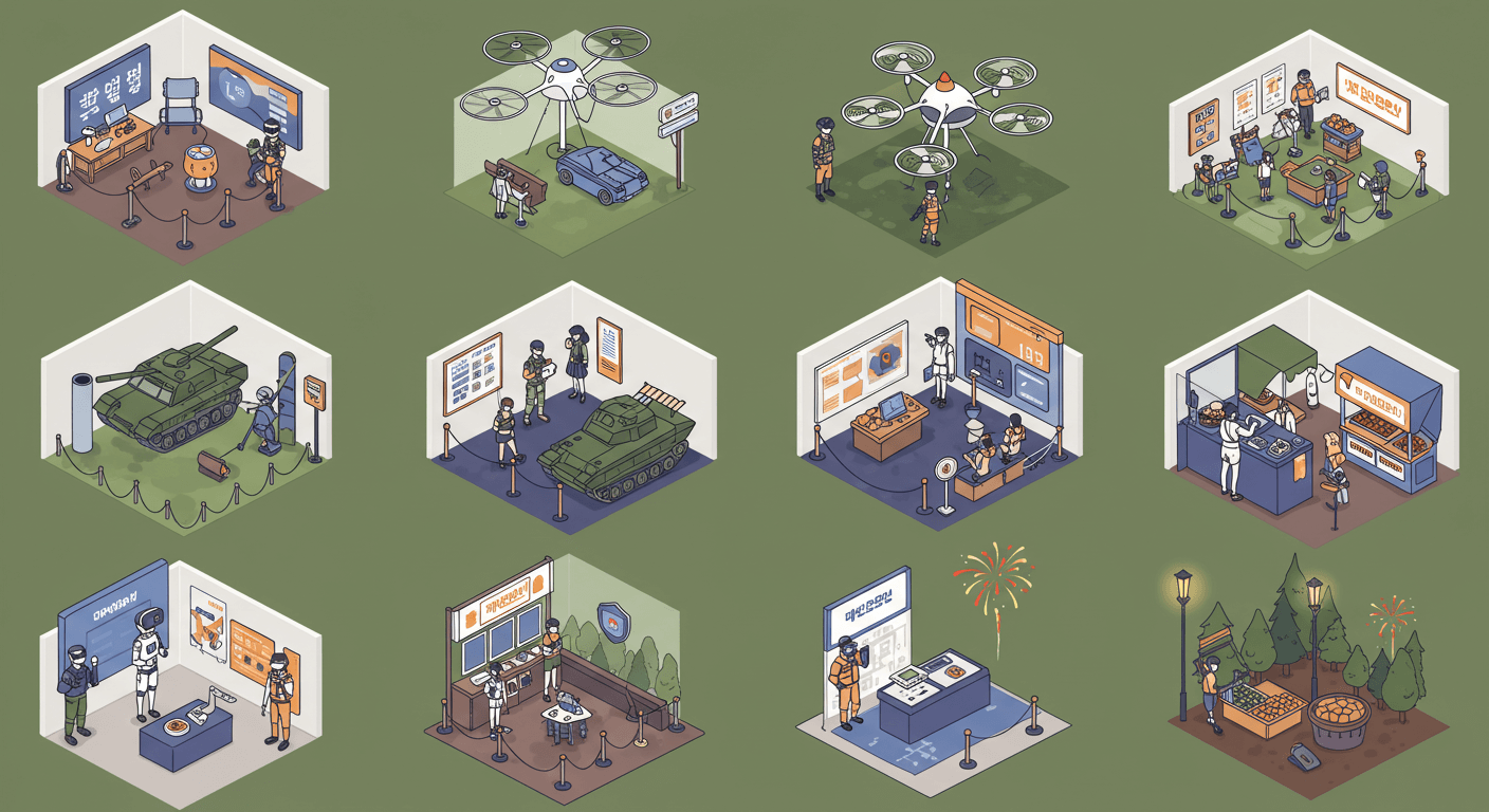 계룡대 K-밀리터리 페스티벌, 체험과 교육이 만나다