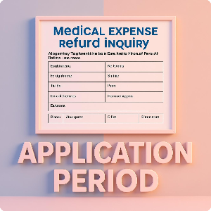 2025 의료비 환급금 조회 신청기간 이미지