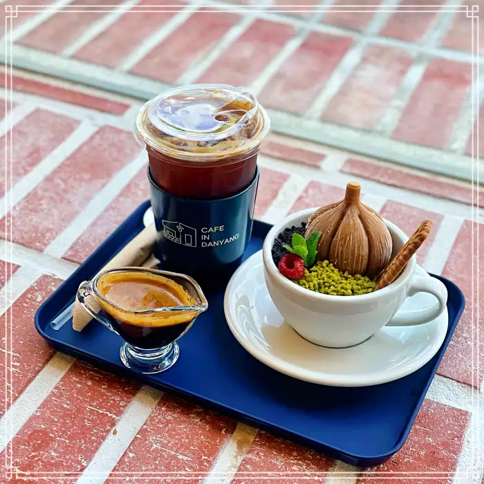 충북 단양 맛집 마늘 디저트 카페, 마늘아포카토