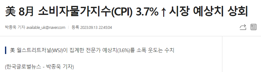 소비자물가지수