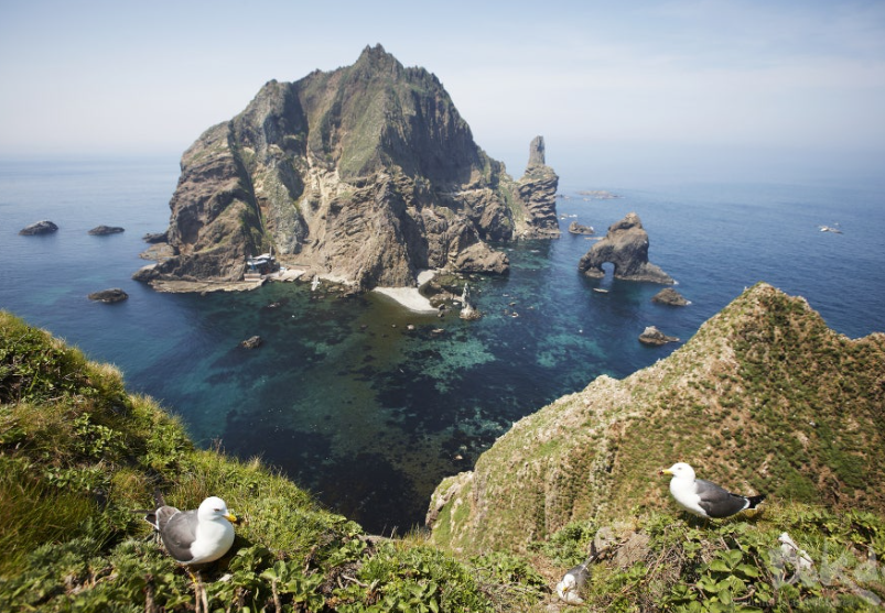 독도 여름 풍경