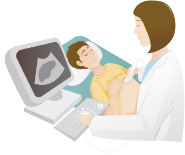 비알코올성지방간이-있는지-건강검진하는-그림