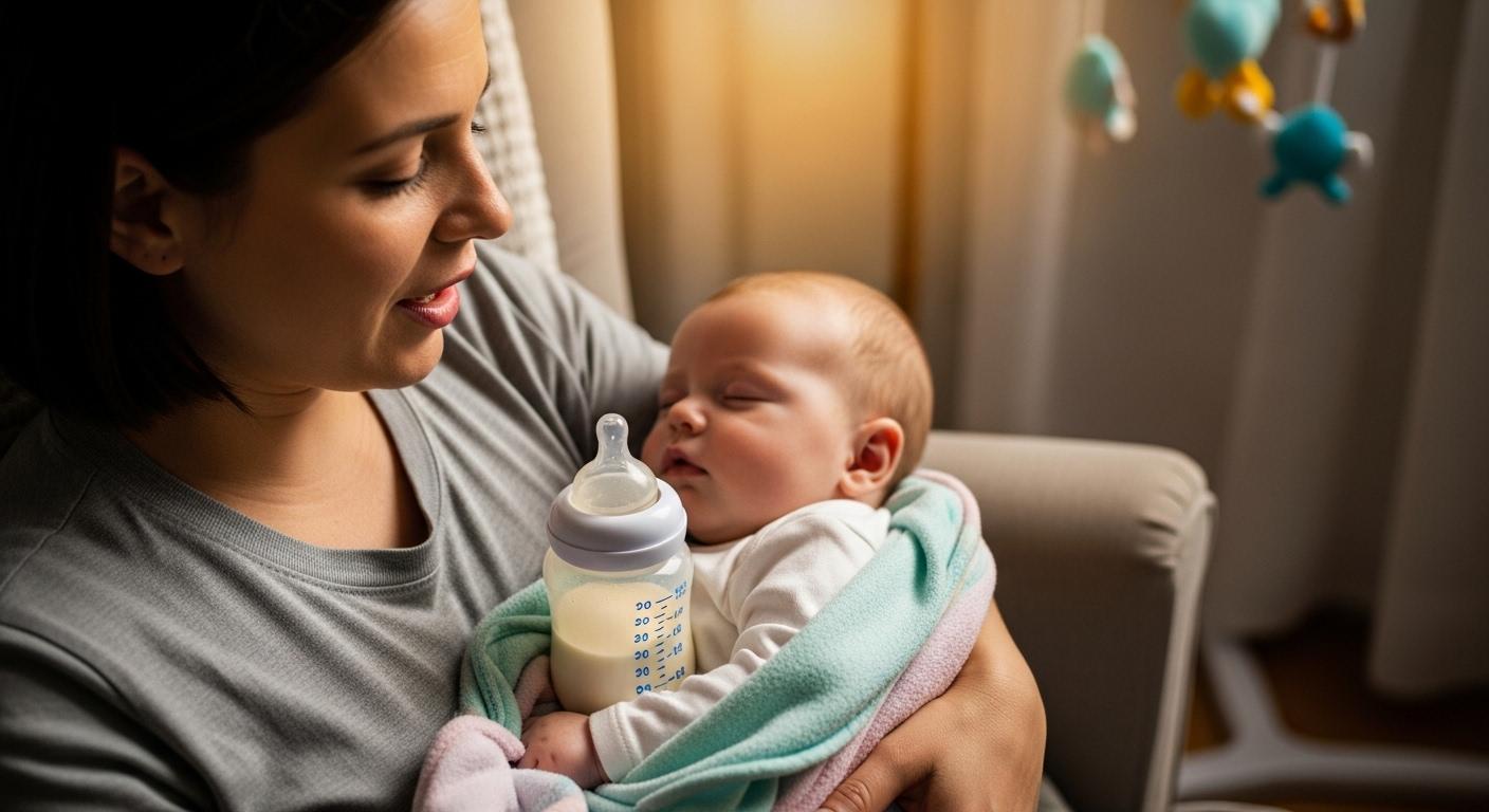 분유 먹고 잠든 아기를 위한 세레나데
