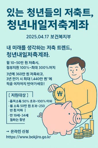 청년내일저축계좌 관련 사진