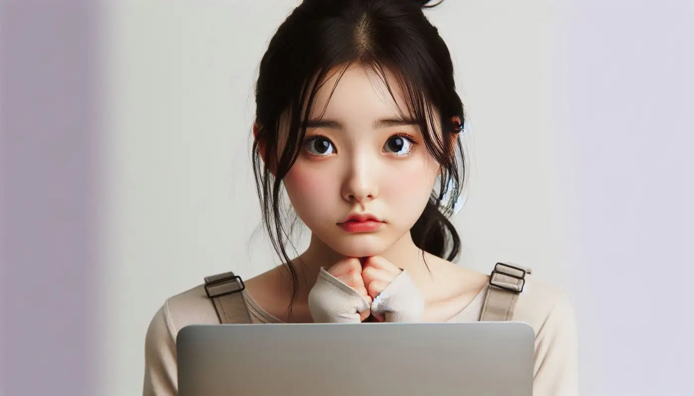 빗썸-계좌연동-계좌변경-등록-방법을-알아보는-여성의-모습