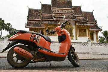 라오스 오토바이 렌탈