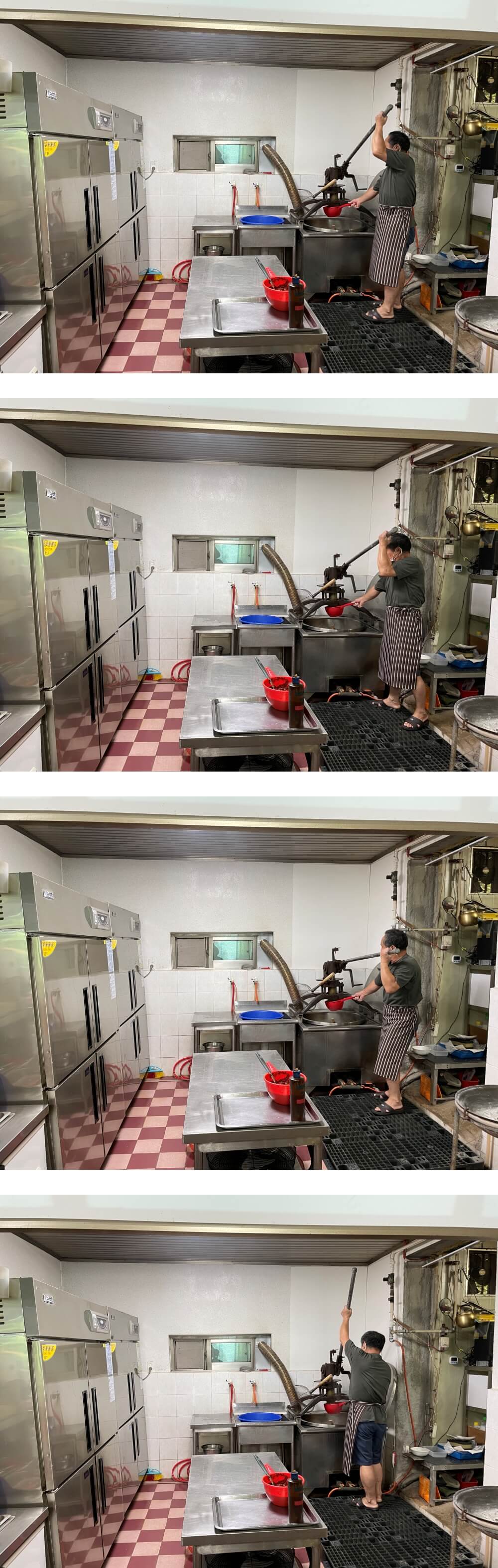 춘천-신흥막국수-수동-국수틀로-면을-뽑는-사장님