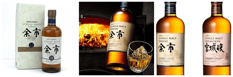 요이치 10년, 12년, 15년 사진