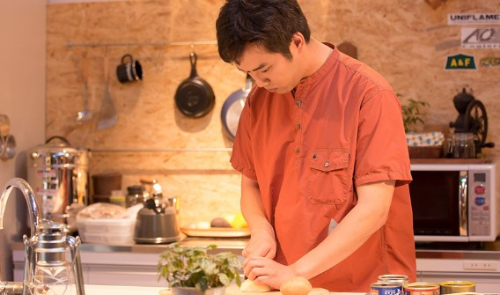 혼자캠프에서먹고자다