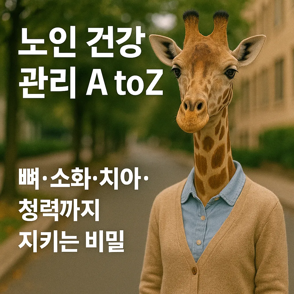 노인 건강 관리 A to Z 뼈&middot;소화&middot;치아&middot;청력까지 지키는 비밀