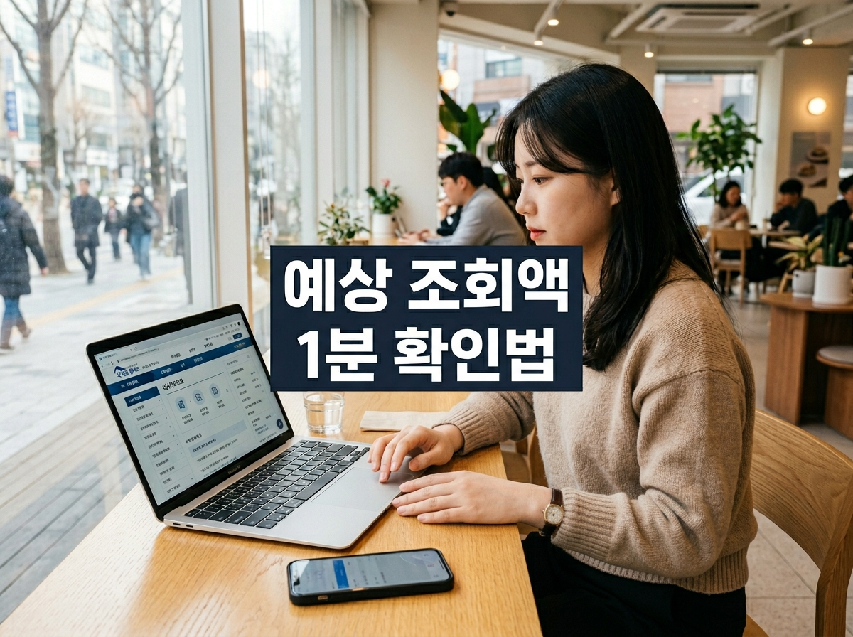 홈택스 종합소득세 예상 세액 모의계산 조회 방법