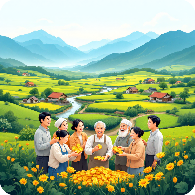 남해군 농어촌 기본소득 이미지