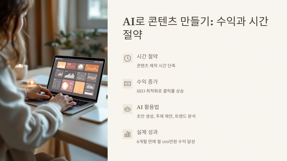 AI로 콘텐츠를 만드기 관련 이미지