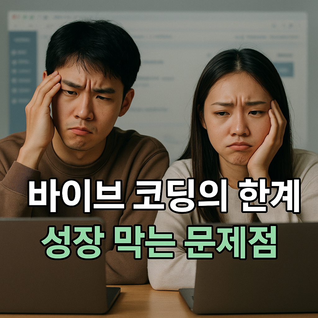 바이브 코딩의 단점과 한계점