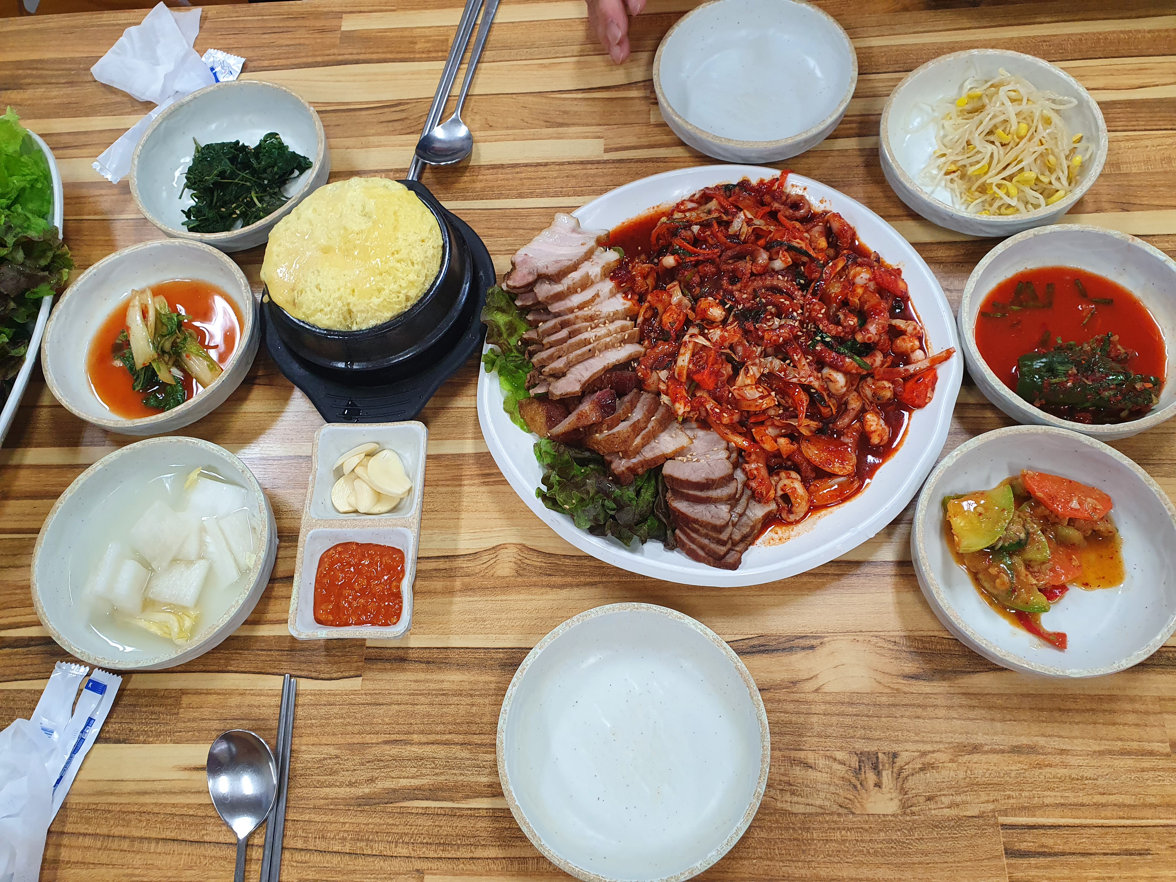직산 맛집 궁 낙지보쌈에서 맛있게 저녁 반주와 함께~