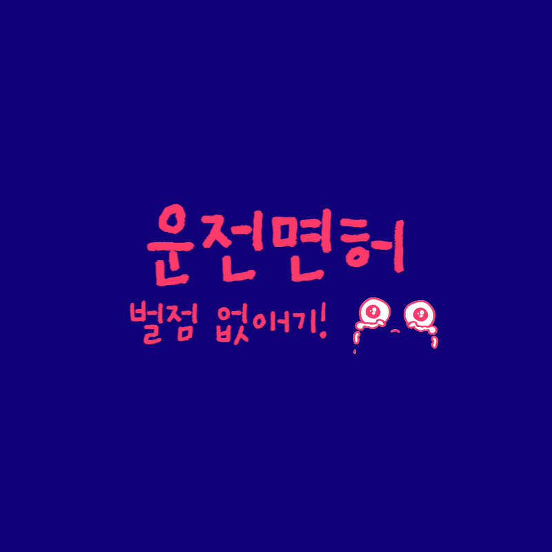 운전면허 벌점 소멸기간