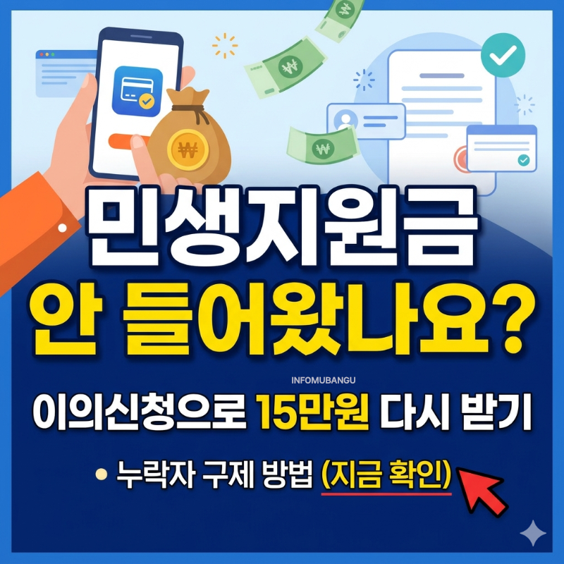 민생회복지원금 이의신청