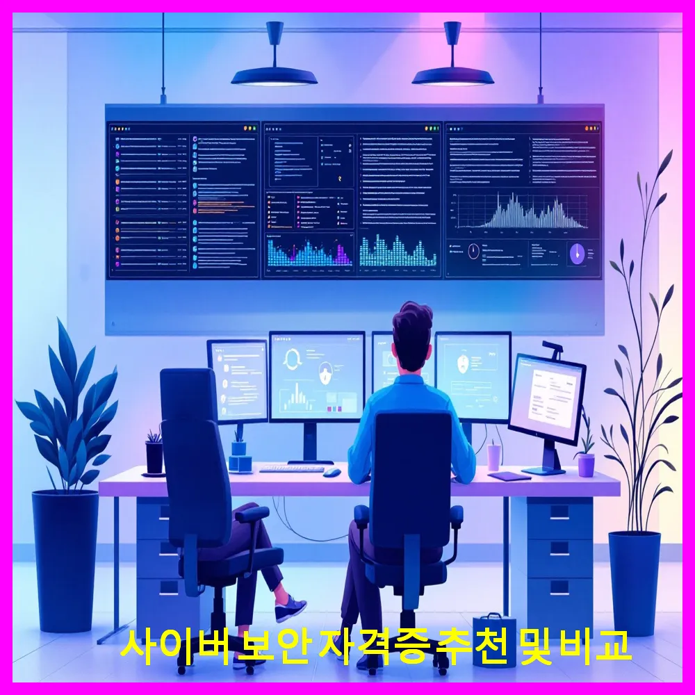 사이버 보안 자격증 추천 및 비교