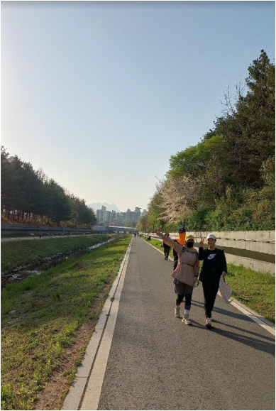 동네산책 – 은평구 불광천 산책길