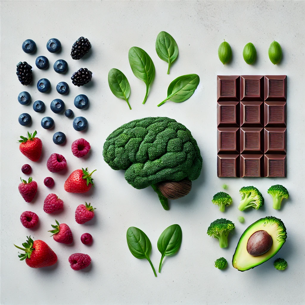 두뇌 건강에 좋은 식품들