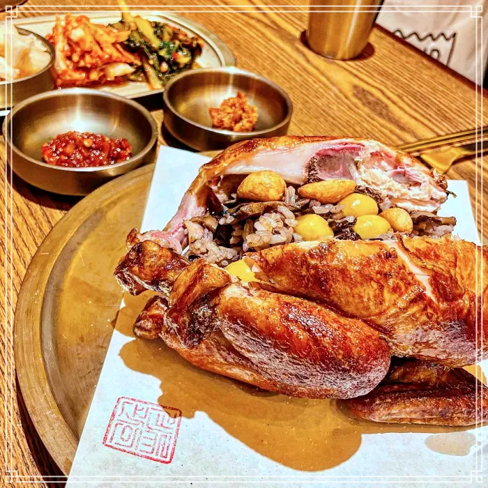 신당 중앙시장 맛집 참나무 능이 장작구이, 닭고기 모듬전