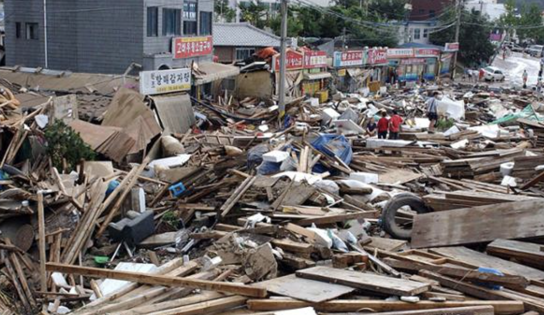 우리나라 역대 태풍 피해액 순위 TOP10