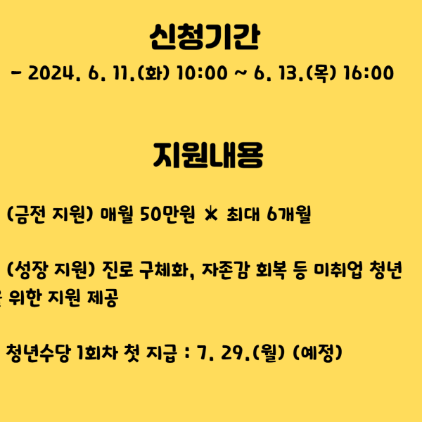 2024 서울시 청년수당 추가모집 신청방법