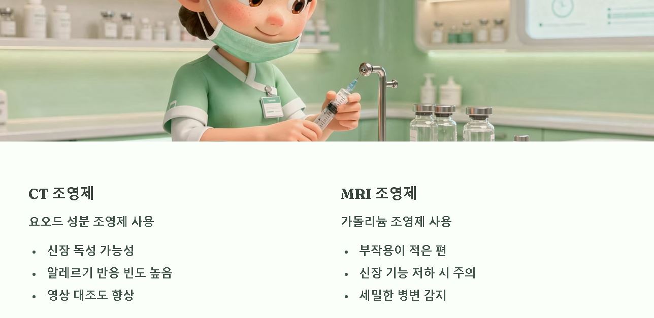 mri와 ct의 차이점