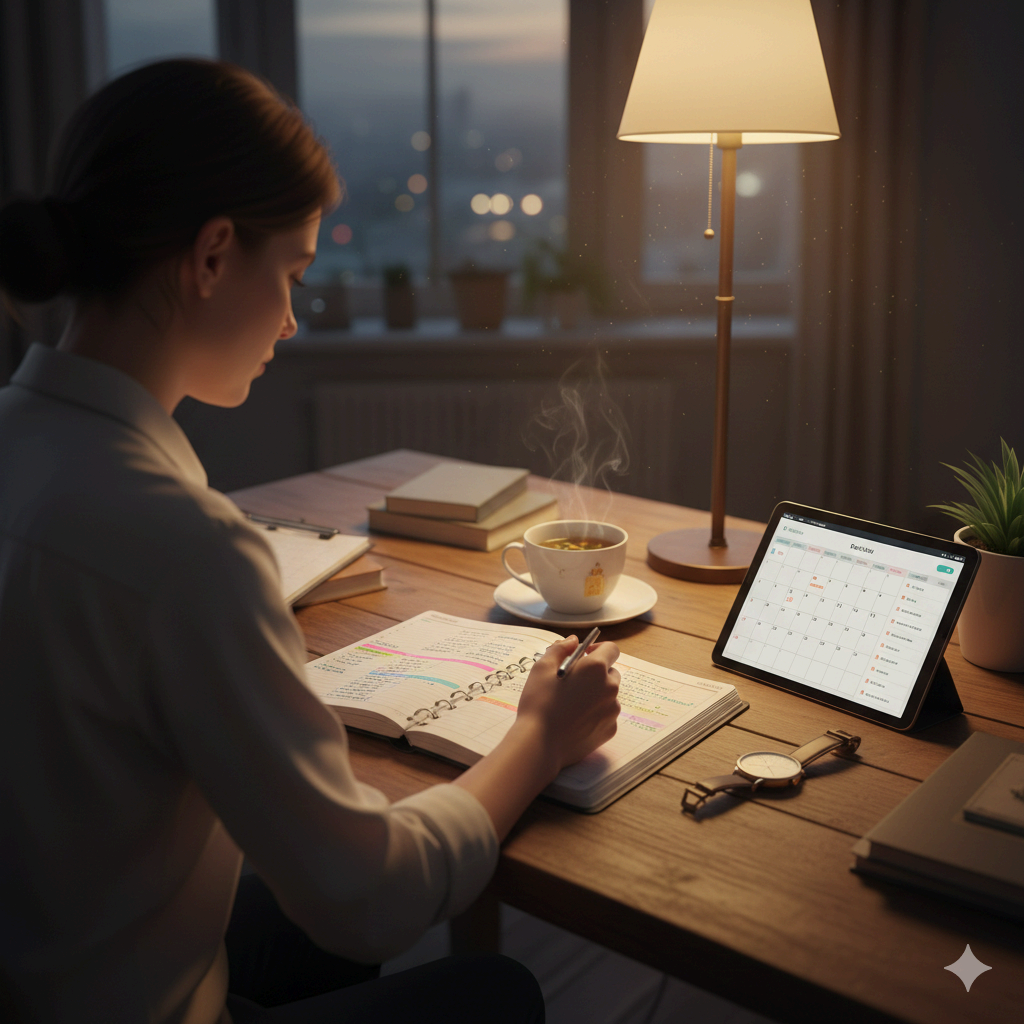 [자기계발 &amp; 마음 관리] 1시간 플래너 작성으로 하루 계획 되돌아보기