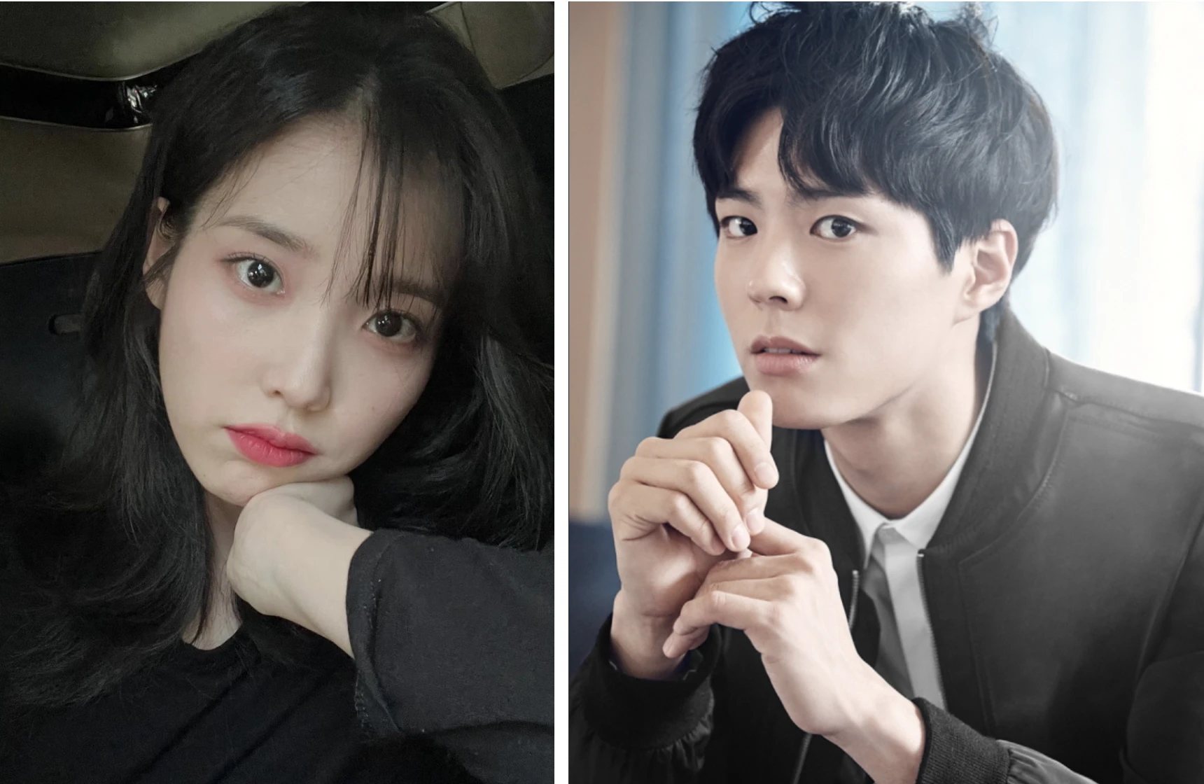 아이유-박보검-얼굴