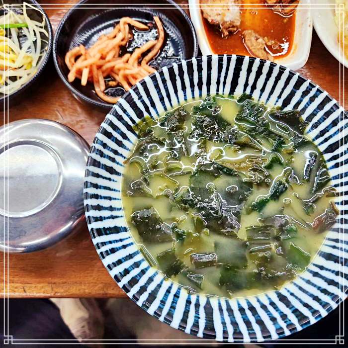 제주, 제주공항 맛집 성게 미역국, 전복물회, 회국수