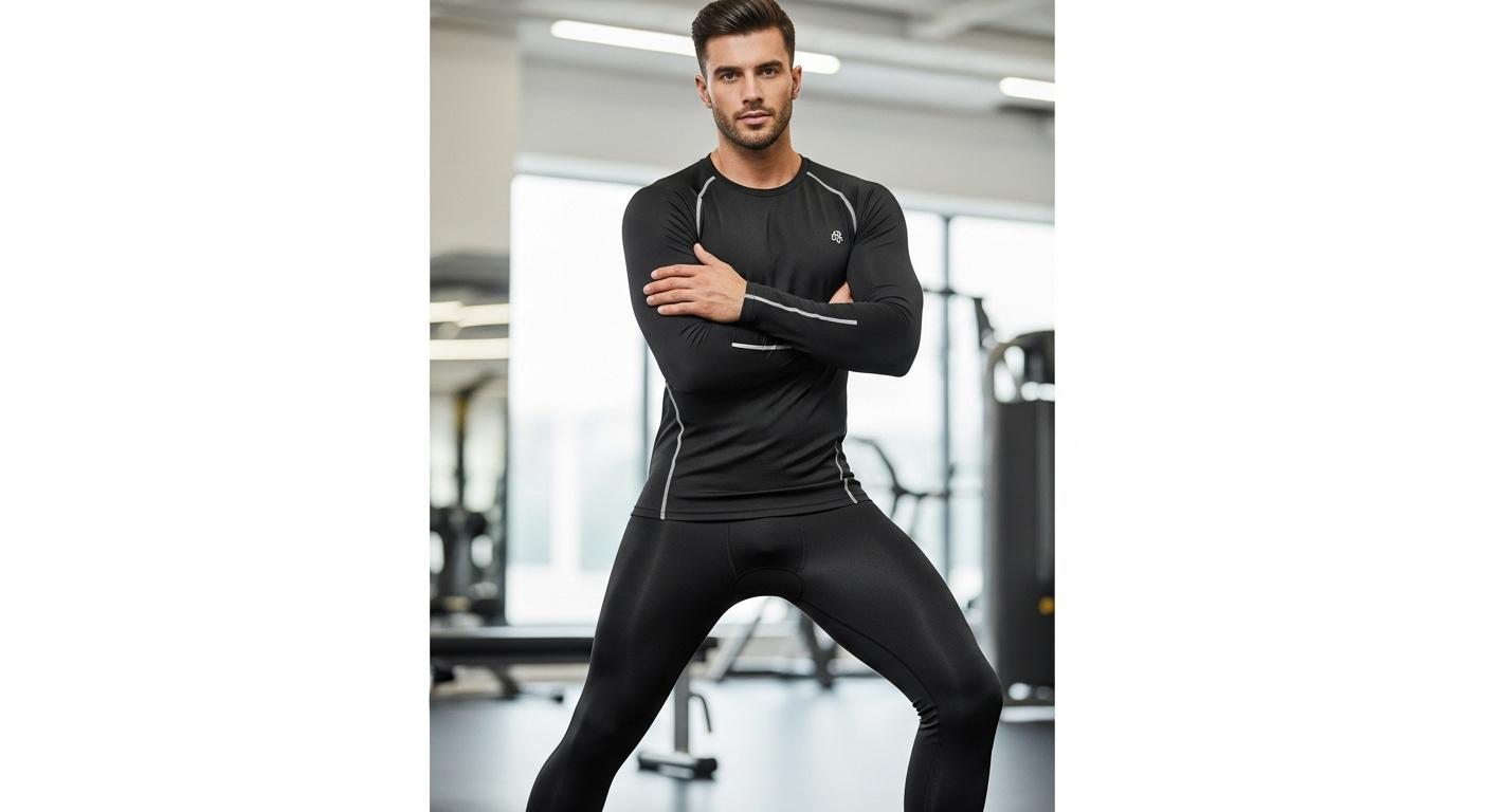 남자 레깅스 세트