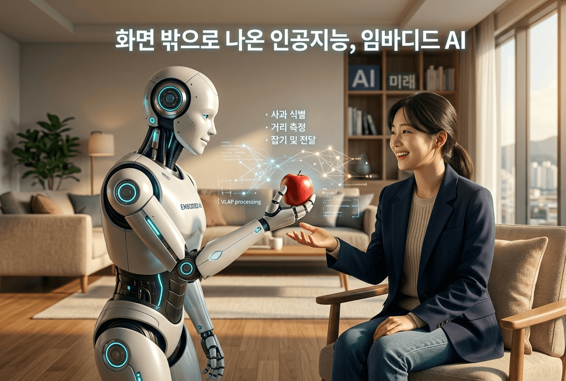 화면 밖으로 걸어 나온 인공지능