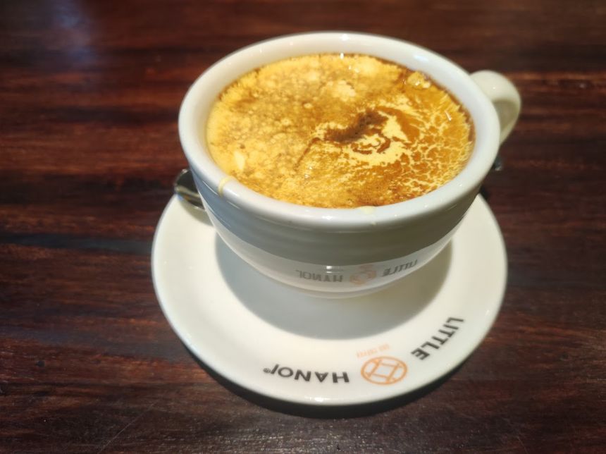 호이안 리틀하노이 에그커피 핫