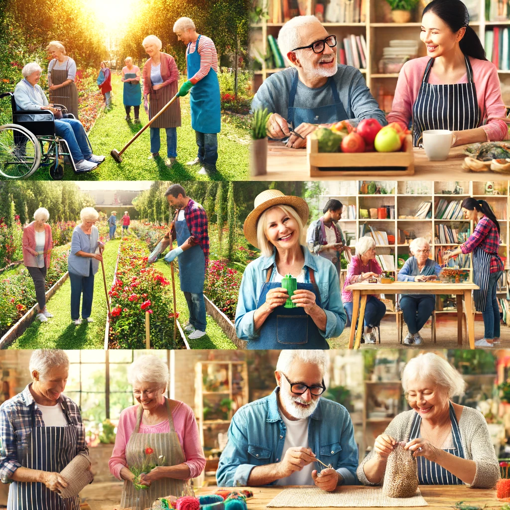 여러가지 노인 일자리