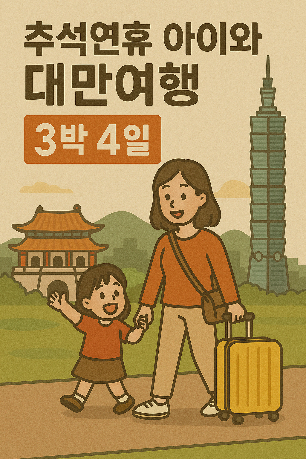 연휴 대만여행 3박4일