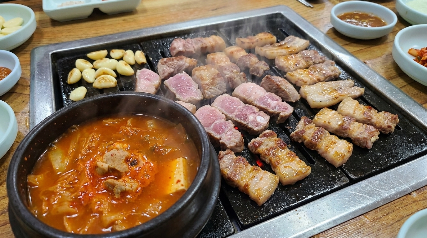 [오늘N 할매식당] 구로 뭉텅이 연탄불 생고기 위치정보