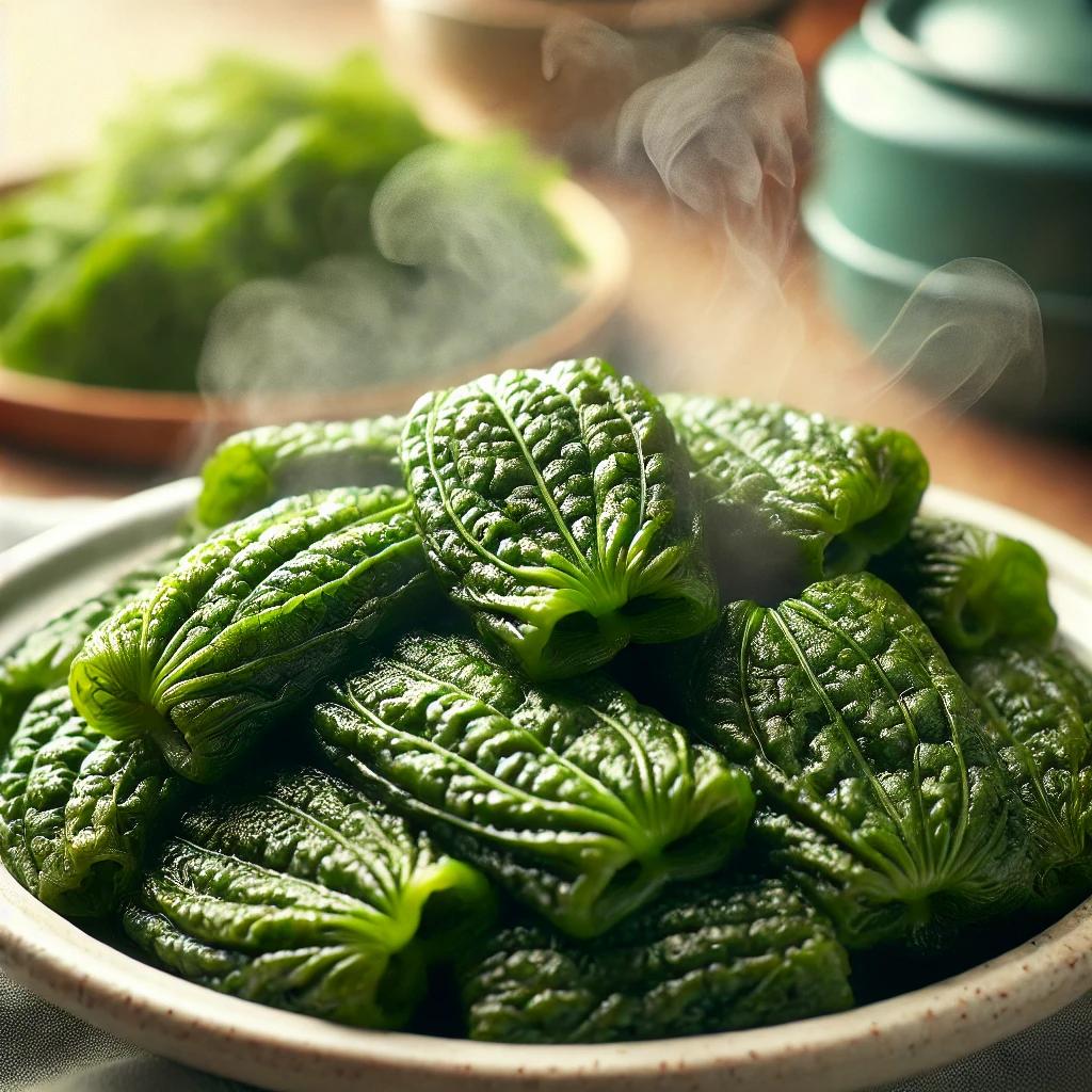 전자레인지 깻잎찜. 2분 돌려 완성하는 초간단반찬.