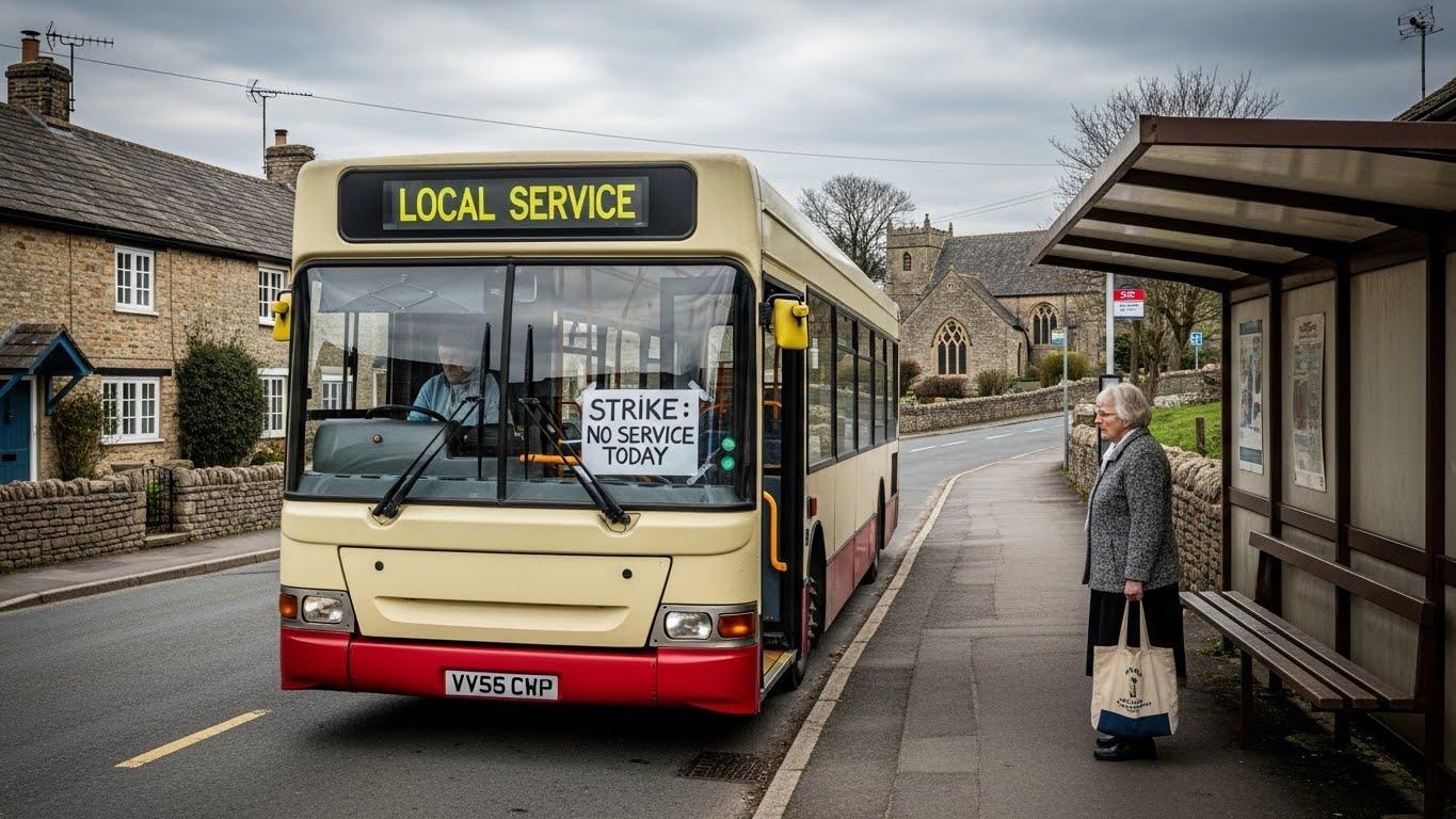 버스 파업 마을버스
