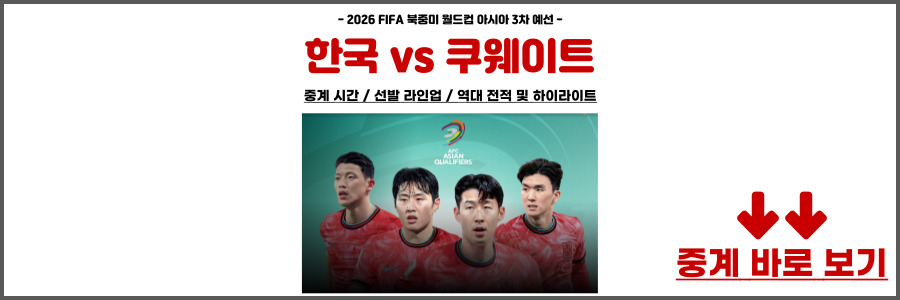 한국 쿠웨이트