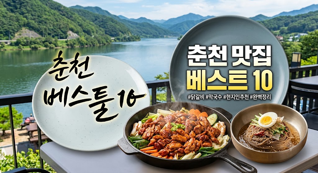 춘천 맛집 베스트10